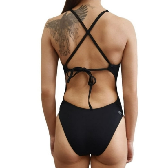 EQ Women's Barcelona One Piece Open Back Swimsuit/30. - Picture 2 of 10